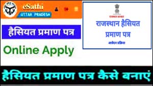 (हैसियत-प्रमाण-पत्र)-HAISIYAT-Praman-Patra-Online-And-Offline-Form-Apply 