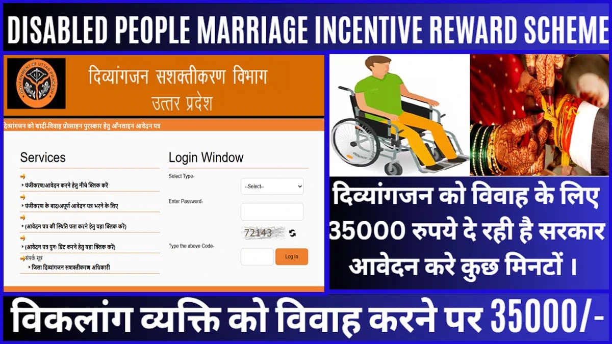 Up-Divyang-Vivah-Protsahan-Puraskar-Yojana(Divyang-Marriage-Incentive-Reward-Scheme-Uttar-Pradesh)दिव्यांग-विवाह-प्रोत्साहन-पुरस्कार-योजना-उत्तर-प्रदेश-2025-26