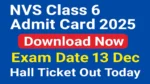 navodaya-vidyalaya-nvs-class-6-admit-card-2025